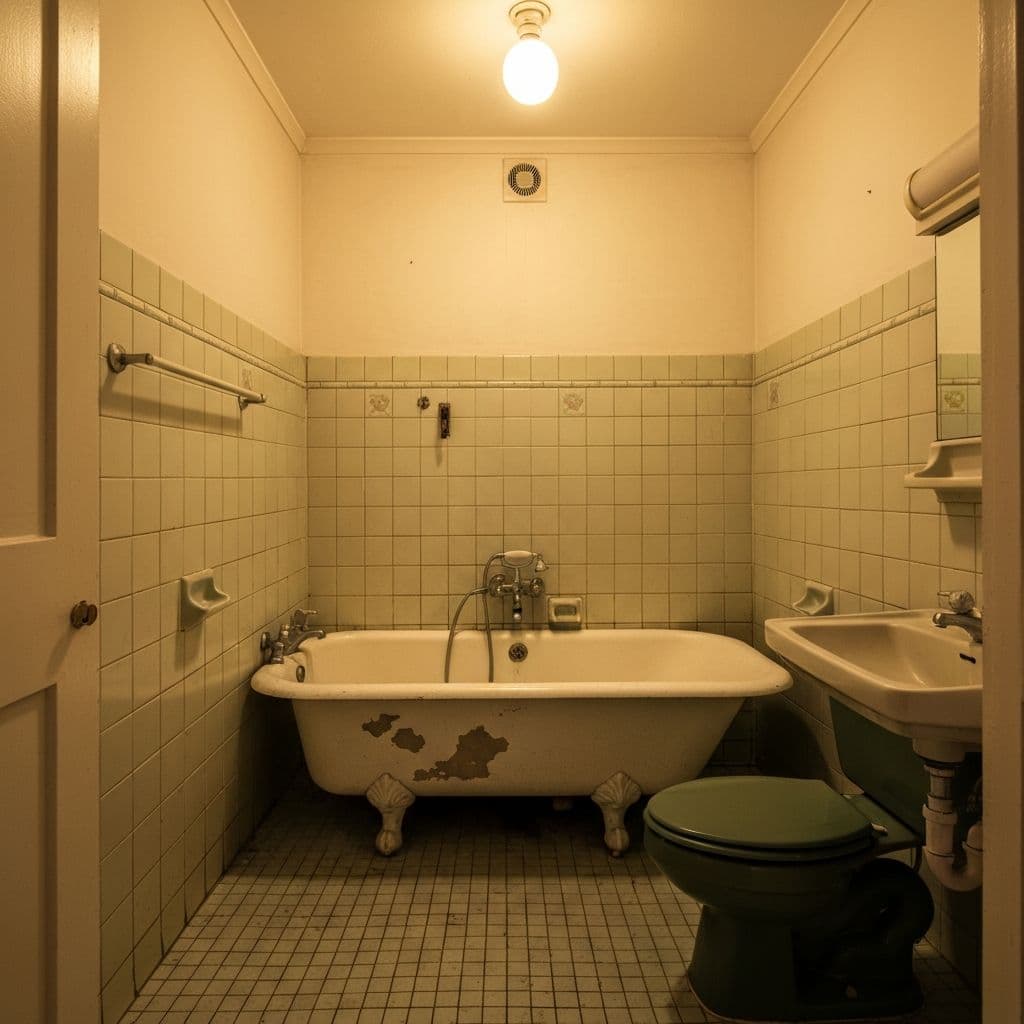 Salle de bain moderne - Avant